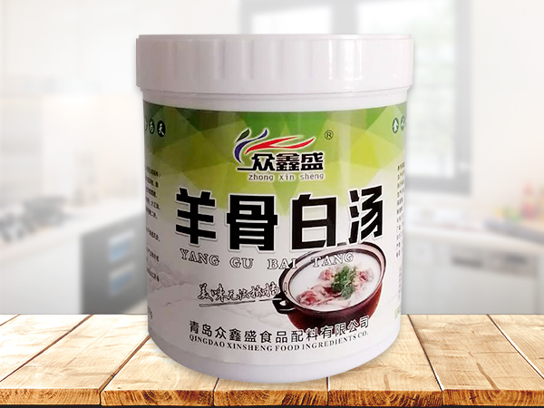 羊骨白汤